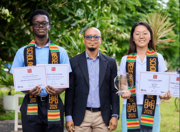 Dr Omane Boamah’s Son Chosen to Represent Ghana at Global Science Fair