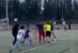 Father Storms Pitch and Attacks Referee After Son Receives Red Card