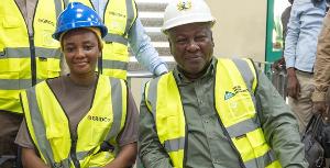 Female NSS personnel secures instant employment after aiding Akosombo fire response
