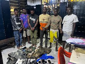 Police Nab Six Suspected Criminals in Intelligence-Led Operation