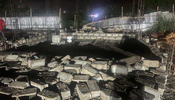 Armed Men Allegedly Demolish Newly Constructed NDC Office in Ellembelle