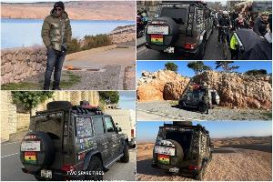 Meet Joseph Ampadu: Ghanaian Adventurer Embarks on Historic Five-Continent G-Wagon Journey