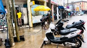 Man Fined GH¢1,200 for Dumping Refuse on Street During Heavy Rainfall
