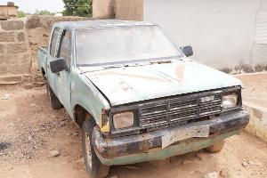 Dr Hilla Limann’s Pickup Truck Left to Rot in Gwollu Sparks Heritage Concerns