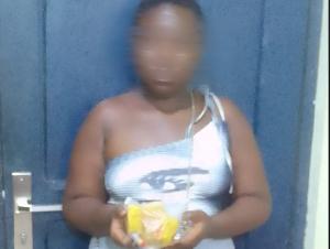 Ashaiman Police Arrest Young Woman for Allegedly Smuggling Drugs into Cells Through Meat Pie