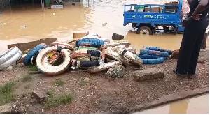 Flood Disaster in Wassa Akropong Leaves Two Swept Away as One Survivor Is Rescued