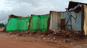 Heavy Rains Slow Progress on Big Push Infrastructure Projects in Ajumako