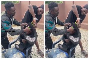 Suspected Phone Thief Publicly Humiliated by Angry Youth at Maaban