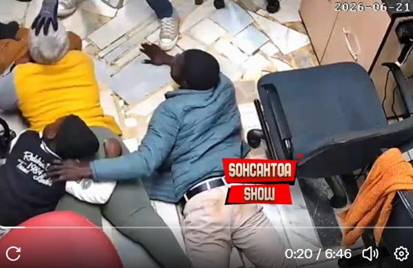 CCTV Captures Armed Robbery Involving Two Ghanaians and Children in South Africa