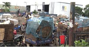 Hundreds of Refuse Tricycles Queue at Achimota Transfer Station Amid Waste Disposal Delays