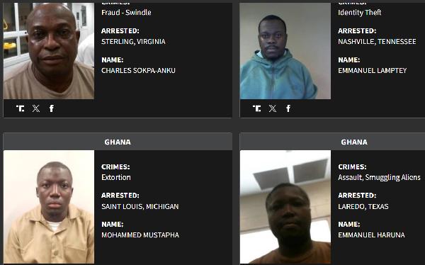 32 Ghanaians Among 374 West Africans Facing Deportation from the United States