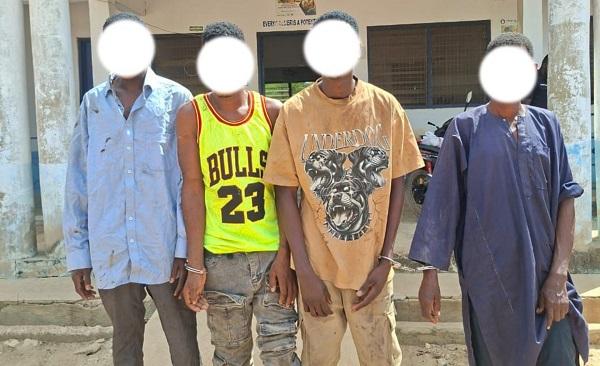 Four Arrested Over Robbery Attacks in Wa West District