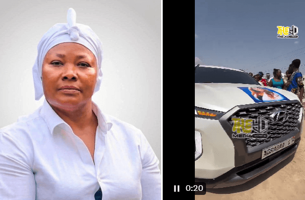 VIDEO: Nana Agradaa Flaunts New Car After Release from Prison