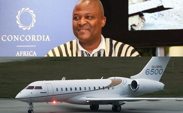 VIDEO: Ibrahim Mahama Acquires New Bombardier Global 6500 Private Jet