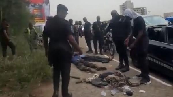 WATCH: Police Arrest Notorious Phone Snatchers Along Achimota Forest Stretch