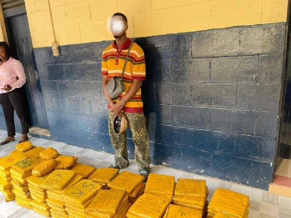 Police Reject GH¢100,000 Bribe, Arrest Suspects with 209 Slabs of Narcotics