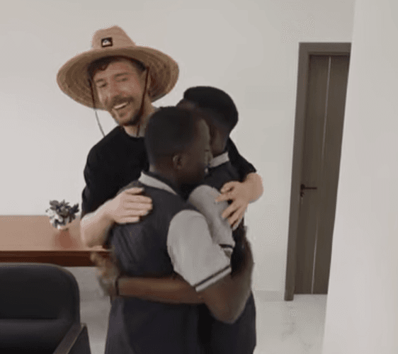 VIDEO: MrBeast Surprises Two Dedicated Ghanaian Village Teachers with New Homes