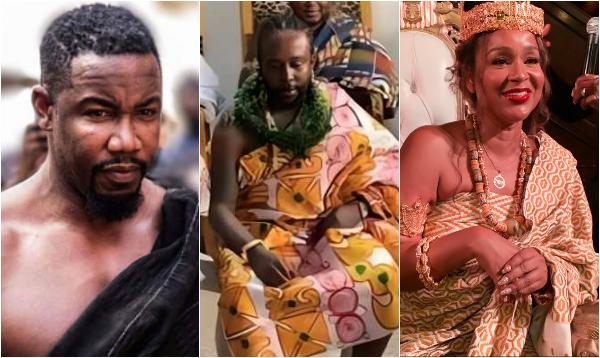 International Celebrities Enstooled as Chiefs in Ghana