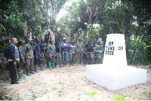 Ghana Begins Boundary Pillar Construction Along Côte d’Ivoire Border