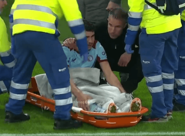 Robin van Persie Consoles Son After Career‑Ending Injury