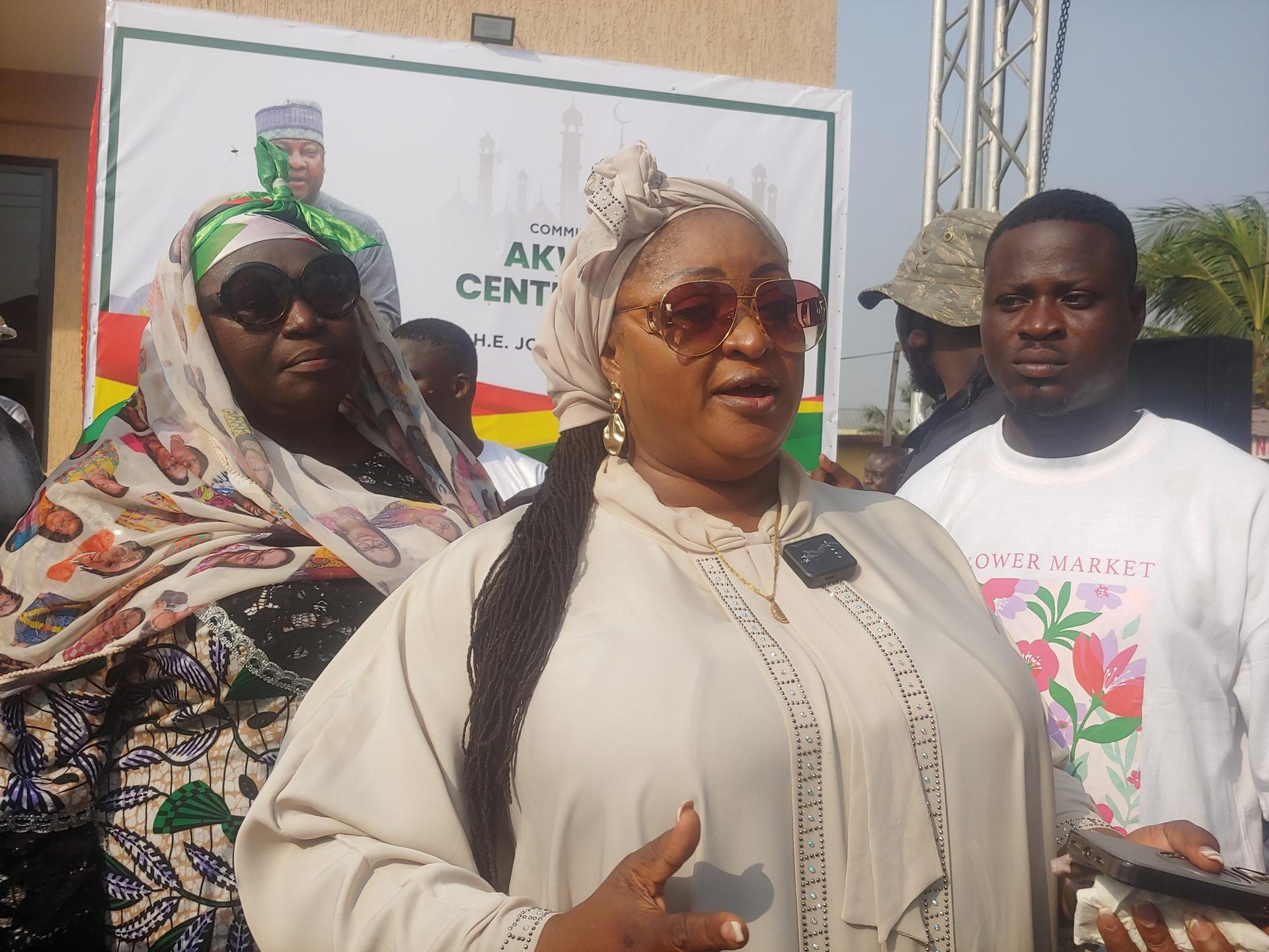 President Mahama Commissions Akweteman Central Mosque