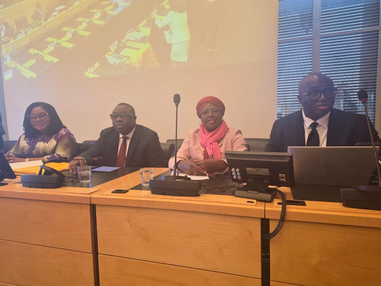 Hon. Hajia Zuwera Mohammed Ibrahimah Earns Praise as Ghana Impresses at CRC Session in Geneva
