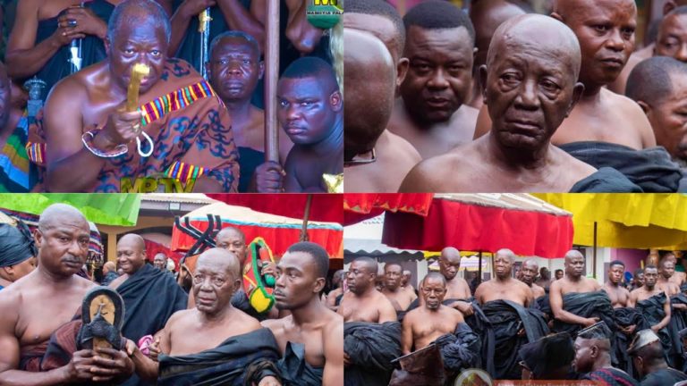 Video Thumbnail: BREAKING NEWS: OTUMFUO DESTOOLS NKONSONHENE, NANA OSEI TIRI II