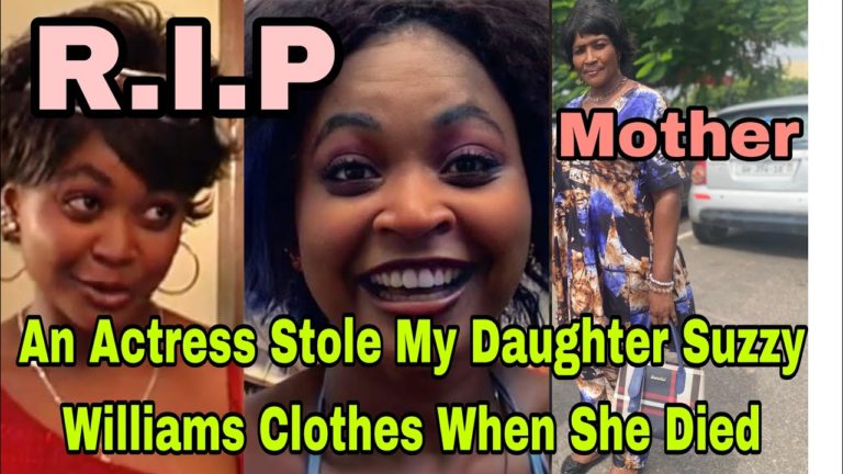 Video Thumbnail: BREAKING: SUZZY WILLIAMS MUM SAYS AN ACTRESS STOLE HER DAUGHTER's CLOTHES WHEN SHE D!ED AS S£CRETS..