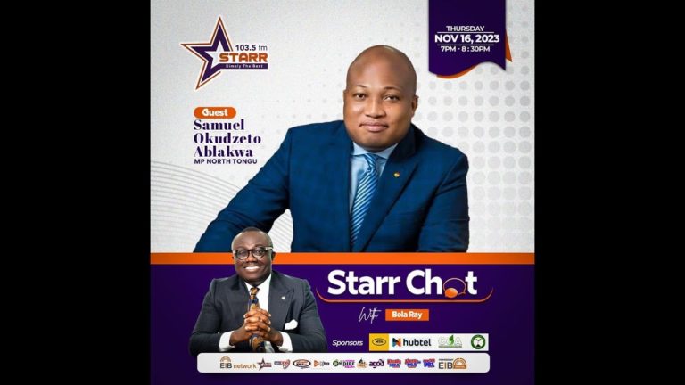 Video Thumbnail: #StarrChat with Samuel Okudzeto Ablakwa, MP for North Tongu