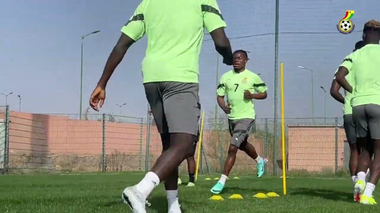 Video Thumbnail: INTERNATIONAL FRIENDLY : BLACK STARS DAY 1 TRAINING SESSION