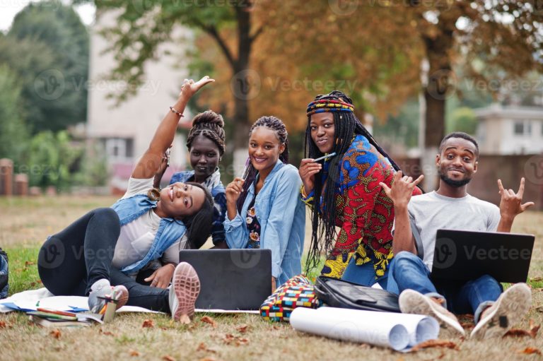 A Group of African Students. Moscow. May 2023.