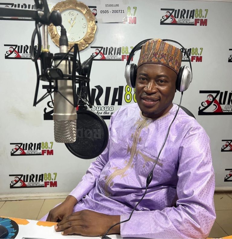 Yussif Abdul Ganiu, a journalist with Kumasi-based Zuria FM,