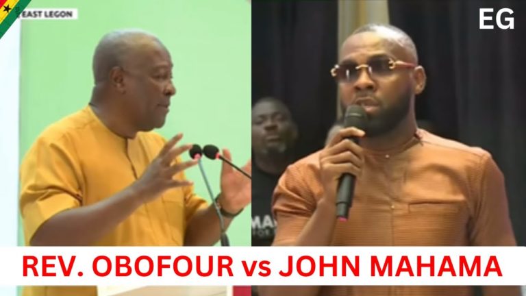 Rev. Obofour and John Mahama